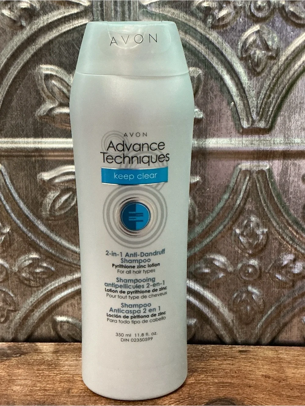 Avon Advance Techniques Keep Clear 2-in-1 Anti-Dandruff Shampoo 11.8 oz New Rare